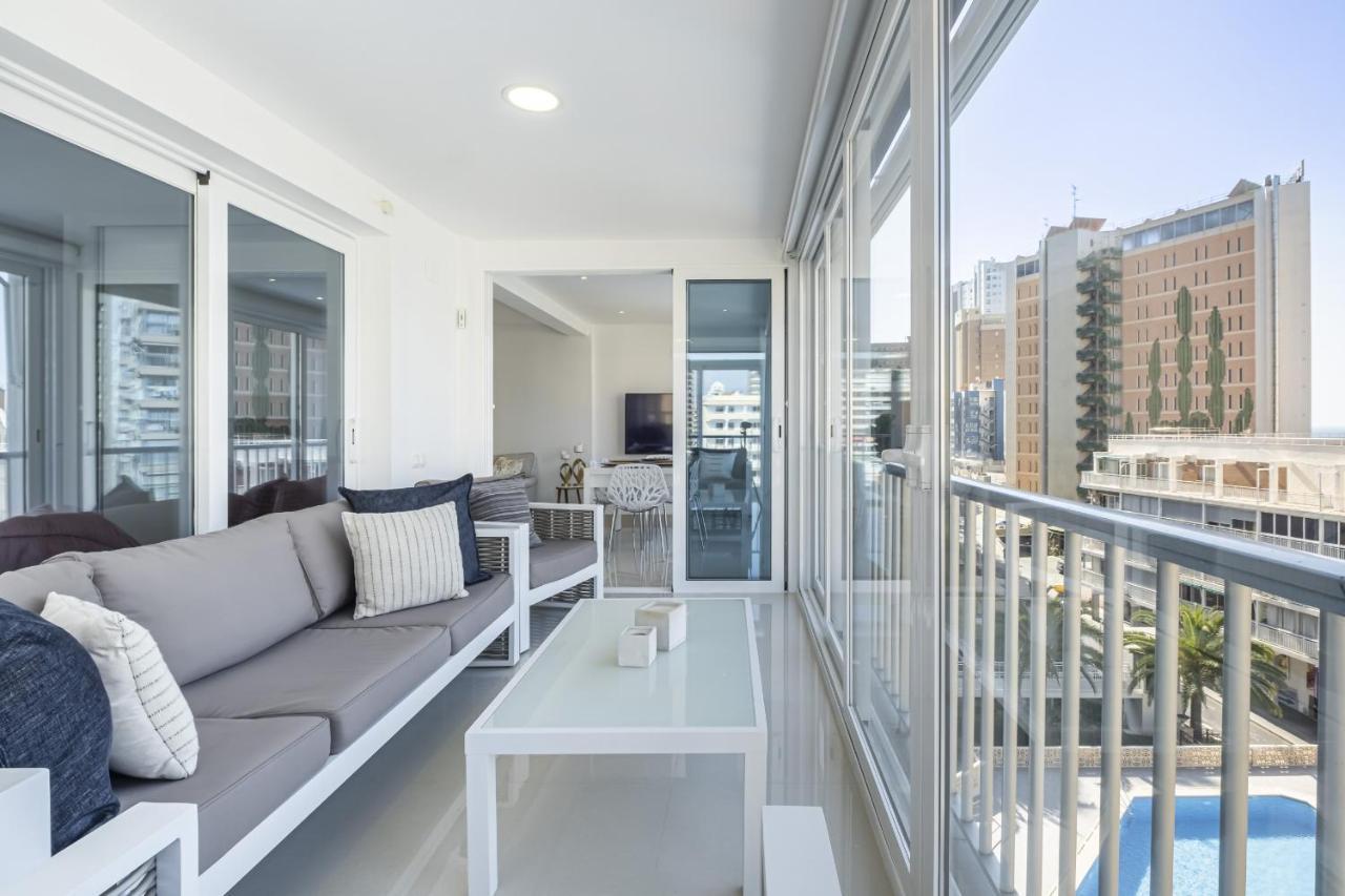 Apartament Halcon Deluxe 5-A Benidorm Zewnętrze zdjęcie